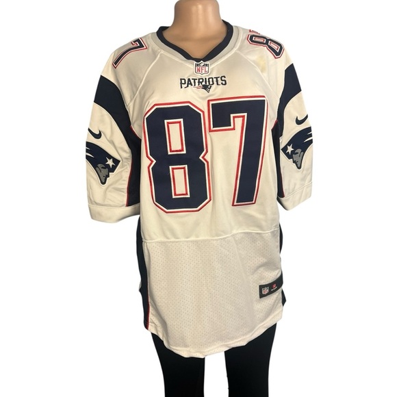 Nike NFL New England Patriots Jersey 87 Rob Gronkowski - Picture 5 of 12